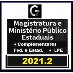 G7 Jurídico - COMBO Magistratura Estadual e MP + Complementares Estaduais e Federais +  LPE (G7 2021.2)